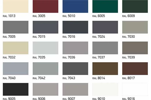 Αλουμίνια Χρώματα